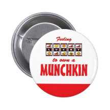 Lucky to Own a Munchkin Fun Cat Design Pin
