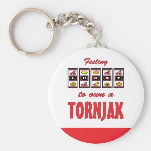 Lucky to Own a Tornjak Fun Dog Design Key Chain
