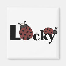 Lucky Tshirts and Gifts Magnet