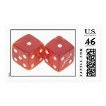 Lucky Wedding Dice postage