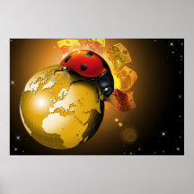Lucky world poster