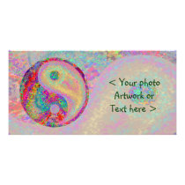 Lucky YIN YANG - for Balance in Life Customized Photo Card