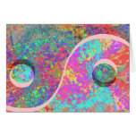Lucky Yin Yang : YinYang GoodLuck Symbols Card
