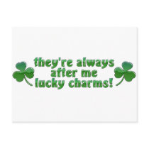 LuckyCharms postcards