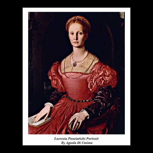 Lucrezia Panciatichi Portrait By Angelo Bronzino Posters