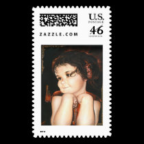 Lucy-Elegance In Rouge stamps