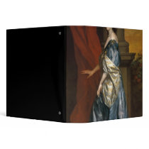Lucy Percy, Countess of Carlisle  c.1637 Vinyl Binder
