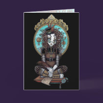 "Lucy" Steam Punk Air Balloon Fairy Art Card