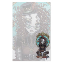 "Lucy" Steam Punk Air Balloon Fairy Art Stationery