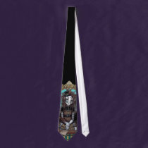 "Lucy" Steam Punk Air Balloon Fairy Art Tie