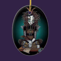 "Lucy" Steam Punk Air Balloon Fairy Ornament ornaments