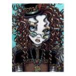 "Lucy" Steam Punk Fairy Art Postcard
