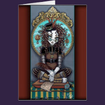 "Lucy" Victorian Steampunk Fairy Card cards