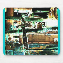 Lucy's Giant Machine mousepads by sumiko Lucy's Giant Machine mousepads
