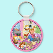 Lucy's keychain by ClipClopClub Lucy's keychain