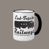 Lud-Topeka Railways - Long days & pleasant nights! mugs