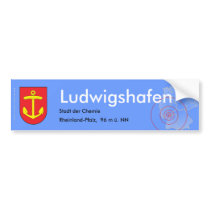 Ludigshafen 4 bumper stickers
