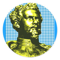 Ludwig IITH king Bavaria Round Sticker