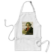 Ludwig Van Beethoven ~ Beethoven Collage Apron