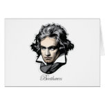 Ludwig van Beethoven Greeting Card
