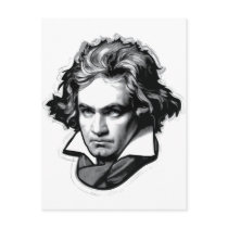 Ludwig van Beethoven Post Card