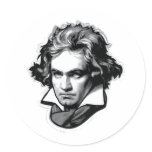 Ludwig van Beethoven stickers
