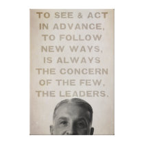 Ludwig von Mises Leaders Canvas Print canvas prints