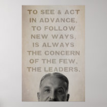Ludwig von Mises Leaders Print