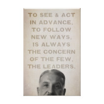 Ludwig von Mises Leaders Stretched Canvas Print canvas prints