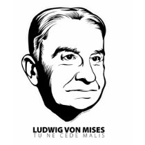 Ludwig von Mises T-Shirt by Libertymaniacs Ludwig von Mises T-Shirt