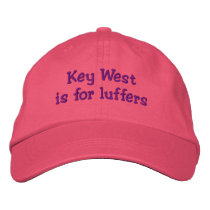 Luffers_Key West Embroidered Baseball Cap