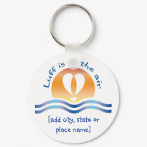 Luffers Sunset_blue Luff is in the air template keychains