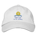 Luffers Sunset_Cape Cod embroidered hats by FUNauticals Luffers Sunset_Cape Cod embroidered hats