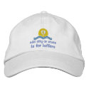 Luffers Sunset_"Is For Luffers" Template embroidered hats by FUNauticals Luffers Sunset_"Is For Luffers" Template embroidered hats