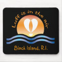 Luffers Sunset_Luff in the air Block Island, R.I. mousepads