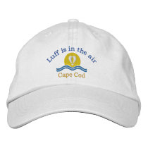 Luffers Sunset_Luff is in the air Cape Cod embroidered hats