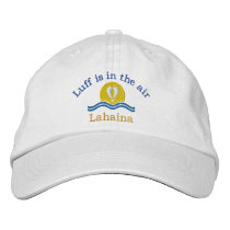 Luffers Sunset_Luff is in the air Lahaina Baseball Cap