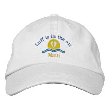 Luffers Sunset_Luff is in the air_Maui Baseball Cap
