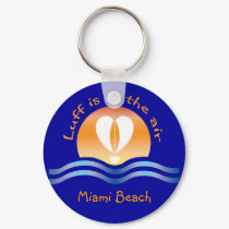 Luffers Sunset_Luff is in the air Miami Beach keychains