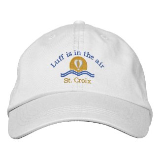 Luffers Sunset_Luff is in the air Myrtle Beach embroideredhat