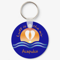 Luffers Sunset_Luff is in the air Newport Beach keychains