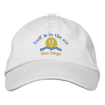 Luffers Sunset_Luff is in the air San Diego Embroidered Hat