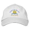 Luffers Sunset_Luff is in the air South Beach embroidered hats by FUNauticals Luffers Sunset_Luff is in the air South Beach embroidered hats