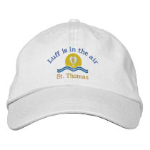 Luffers Sunset_Luff is in the air St. Thomas Embroidered Hat