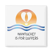 Luffers Sunset_Nantucket magnet