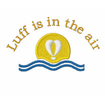 Luffers Sunset_orange type Luff is in the air embroidered shirts