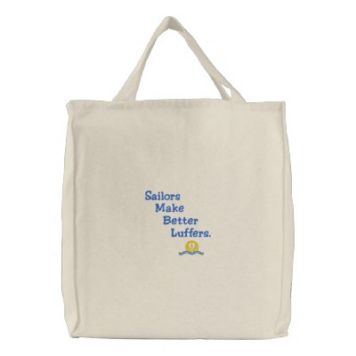 Luffers Sunset_Sailors Make Better Embroidered Bag by FUNauticals