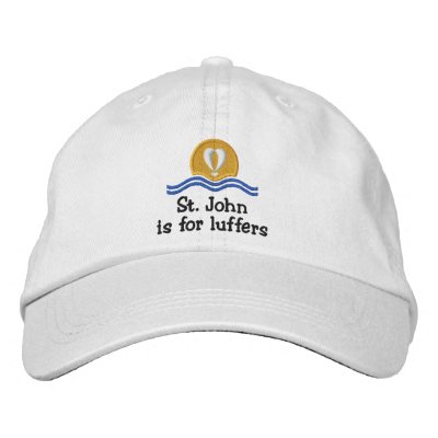 Luffers Sunset_St. John Embroidered Baseball Caps Luffers Sunset_St. John Embroidered Baseball Caps