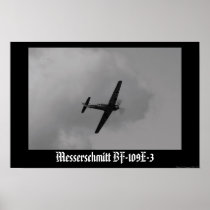 Luftwaffe Bf-109 E-3 posters