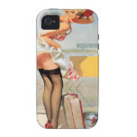 Luggage accident pinup girl iPhone 4/4S cover